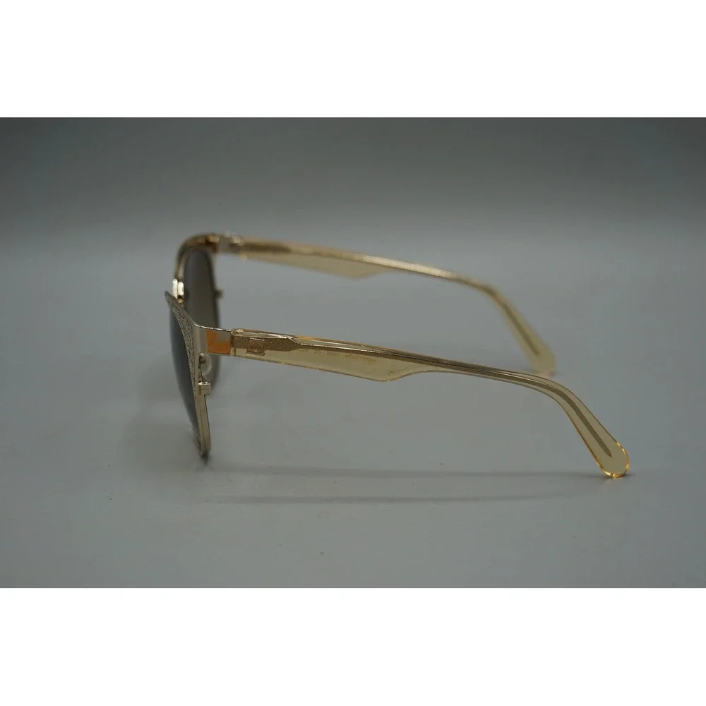 Kate Spade Marietta/O/S Gold Glitter Cat Eye Sunglasses 03YG CC 55-18-140